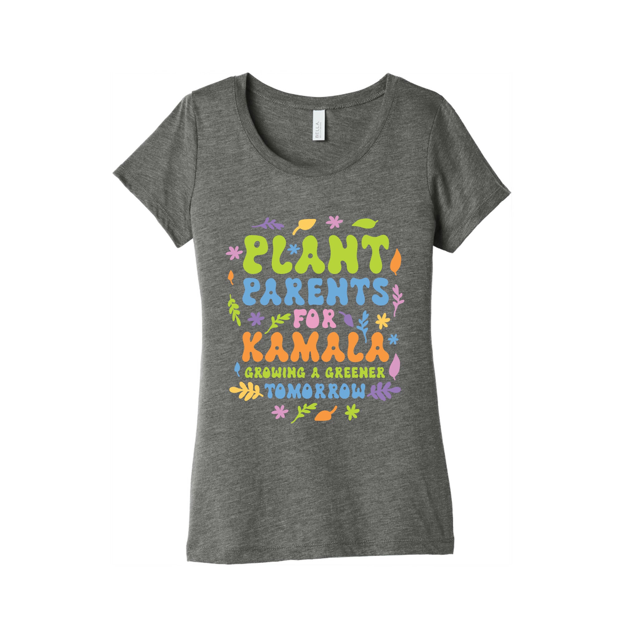 Plant Parents for Kamala Womens Triblend Tee